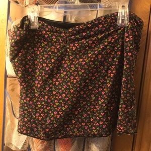 H&M floral tube top